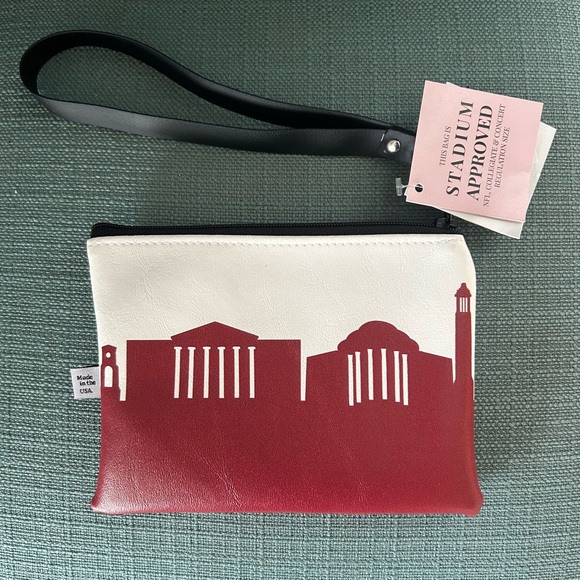 Handbags - Alabama Crimson Tide Tuscaloosa wristlet new with tags!